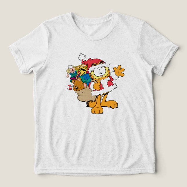 garfield santa cosplay t shirt (Design Framsida)