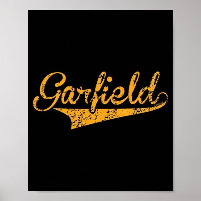 Garfield Sportlogotyp   Poster (Framsidan)