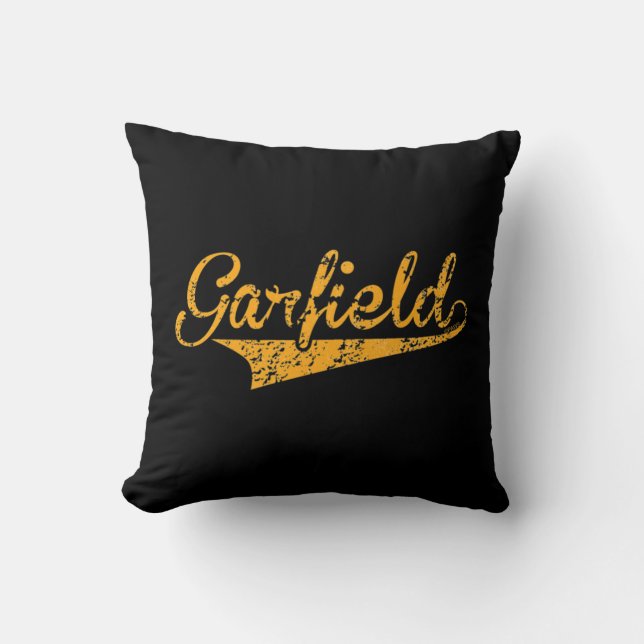 Garfield Sports Logo Kudde (Framsida)
