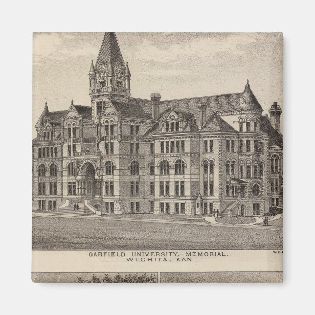 Garfield Universiteten, Kansas Magnet (Framsidan)