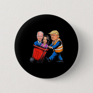 Garge för Trump 2024 Roligt Tid Att Ta Ut Garge Knapp
