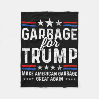 Garge för Trump Gör Trump till president i Amerika Fleecefilt