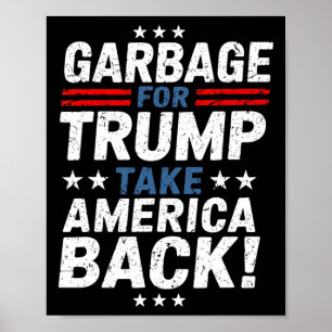 Garge för Trump Ta Amerika Ck Presidentvalet Poster