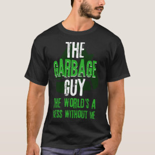 Garge Lastbil Återvinna Slösar Sopor Collector Ear T Shirt