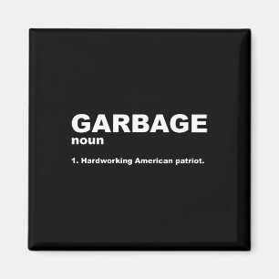 Garge Substantiv Hårdarbetande Amerikan Trump 2024 Magnet