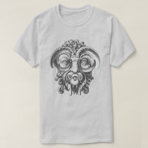 Gargoyle Ansikte T-Shirt