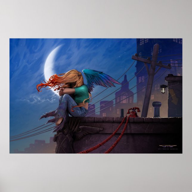 Gargoyle av J. Matthew Root Poster (Framsidan)