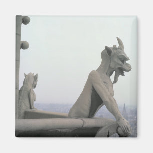 Gargoyle från balustraden av det stort magnet
