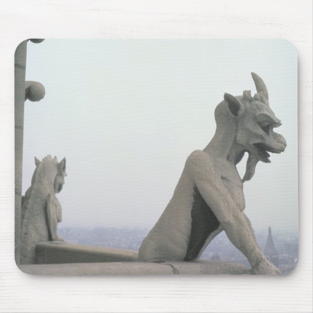 Gargoyle från balustraden av det stort musmatta (Framsidan)
