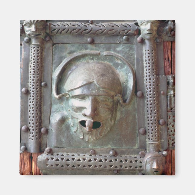 Gargoyle från portalens lämnat dörr, 1 magnet (Framsidan)