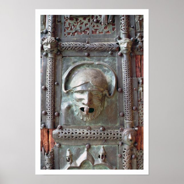 Gargoyle från portalens lämnat dörr, 1 poster (Framsidan)