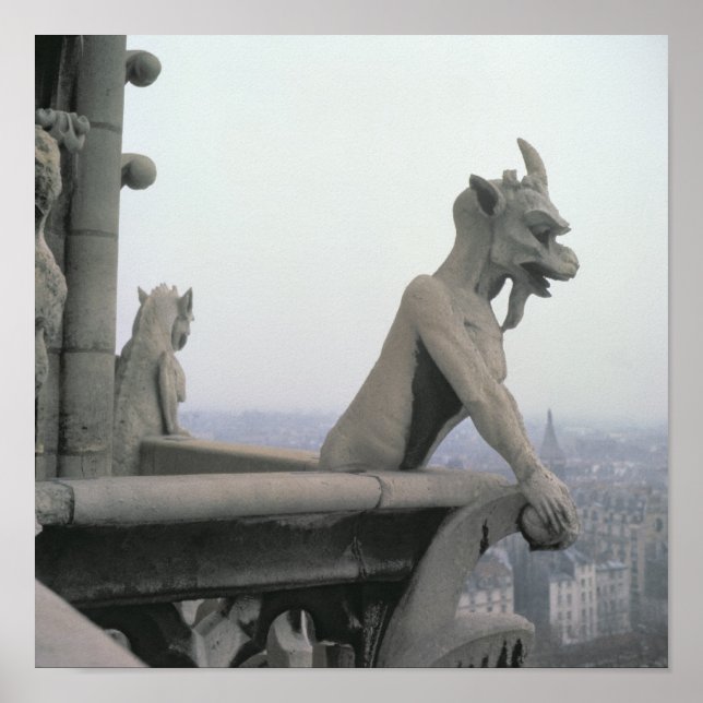 Gargoyle from the balustrade of the Grande Poster (Framsidan)