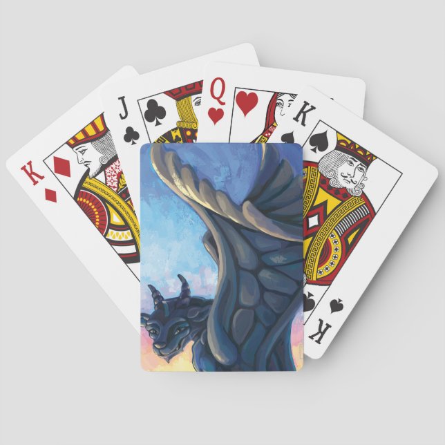 Gargoyle Guardian Casinokort (Baksidan)