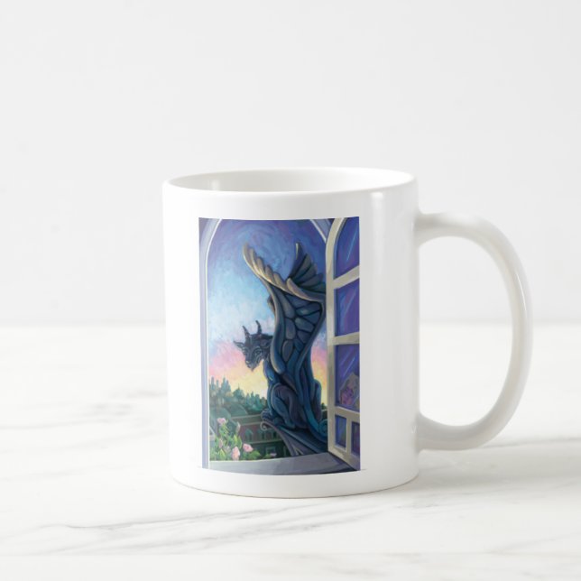 Gargoyle Guardian Kaffemugg (Höger)