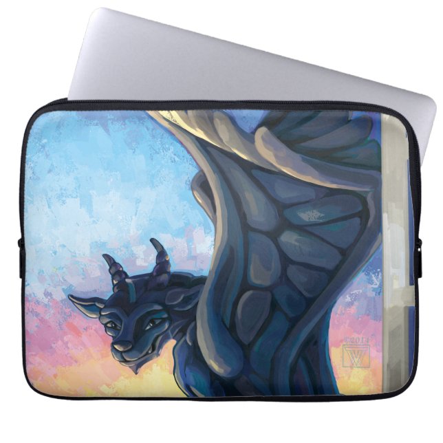 Gargoyle Guardian Laptop Fodral (Framsidan)