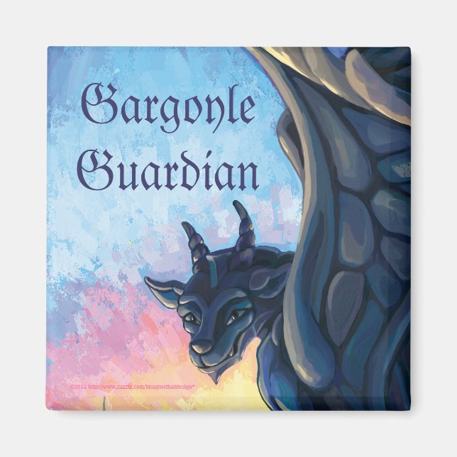 Gargoyle Guardian Magnet (Framsidan)