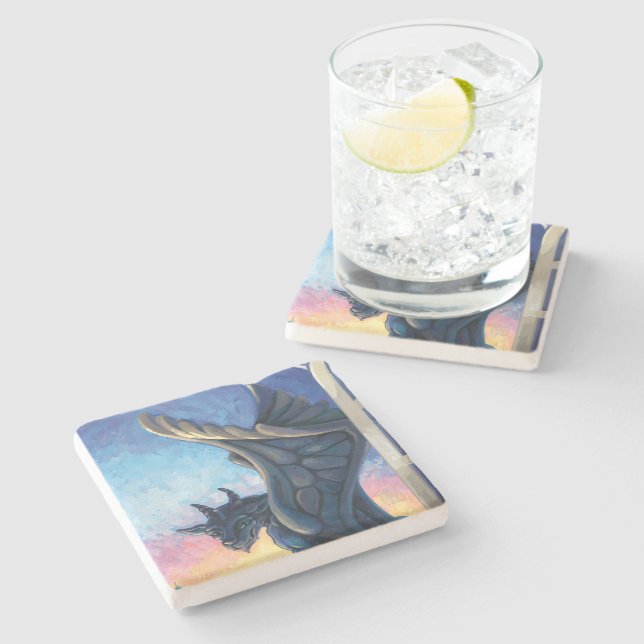 Gargoyle Guardian Stenunderlägg (Sidan)