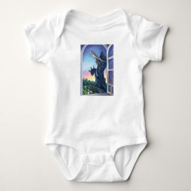 Gargoyle Guardian T-shirt (Framsida)