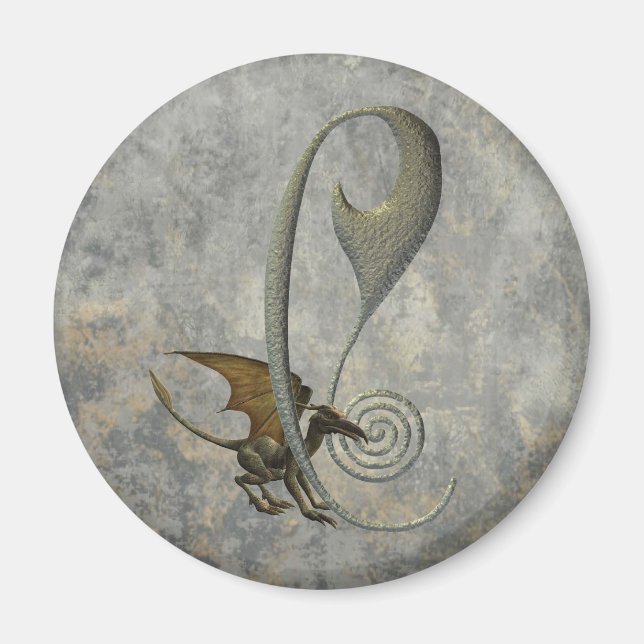 Gargoyle Monogram C Magnet (Framsidan)