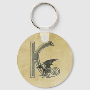Gargoyle Monogram K Nyckelring