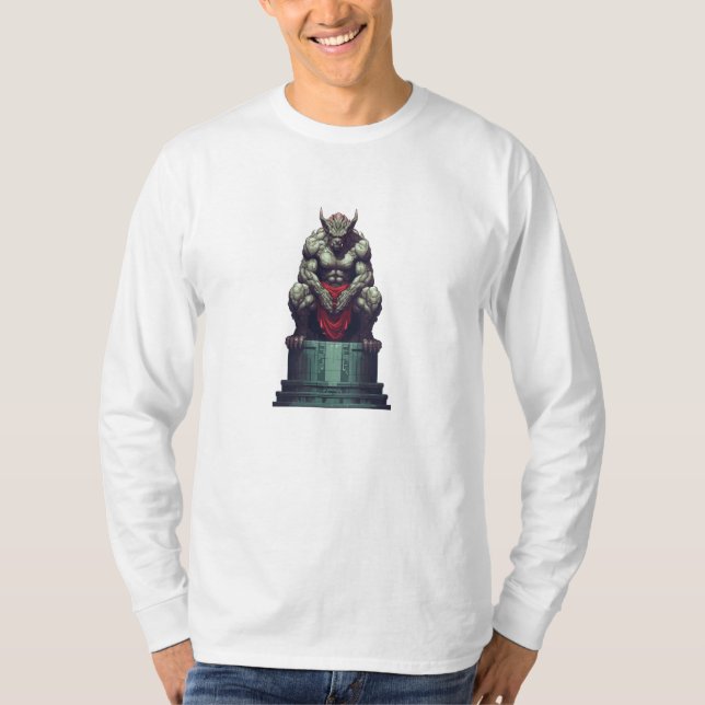 Gargoyle Mythological T Shirt (Framsida)