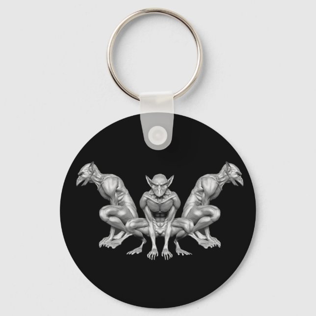Gargoyle Nyckelring (Framsida)