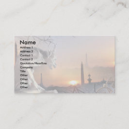 Gargoyle of Notre-Dame Visitkort