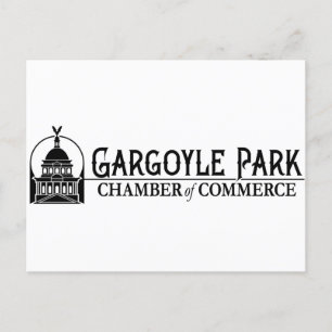 Gargoyle Park House of Commerce vycard Vykort