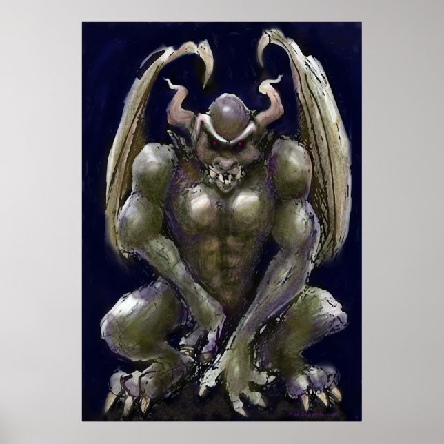 Gargoyle Poster (Framsidan)