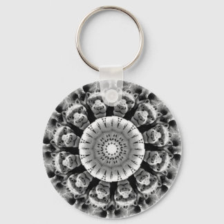 Gargoyle Rosette Keychain Nyckelring