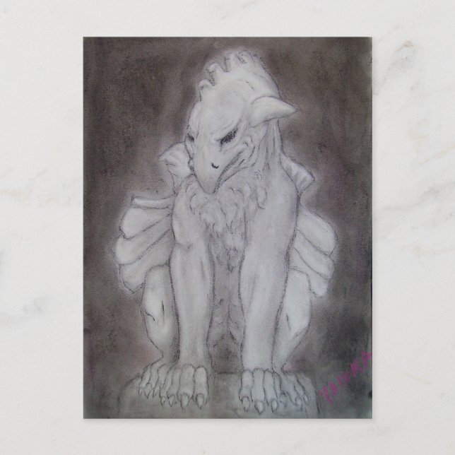 Gargoyle Vykort (Framsida)