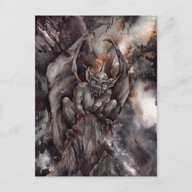 Gargoyle Vykort (Framsida)