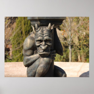 gargoylelampan postar framme av beastcaslen poster