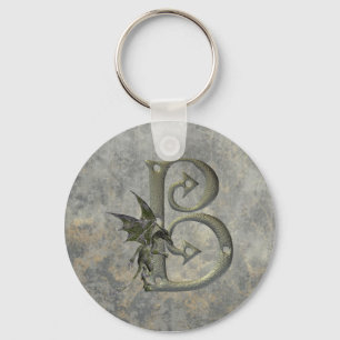 GargoyleMonogram B Nyckelring