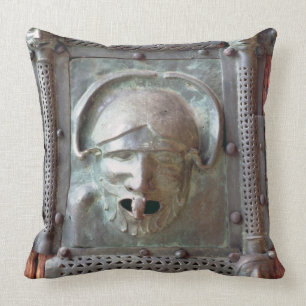 Gargoylepanel från den vänstra dörren av portal kudde