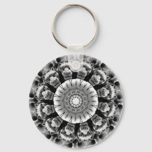 GargoyleRosette Keychain Nyckelring