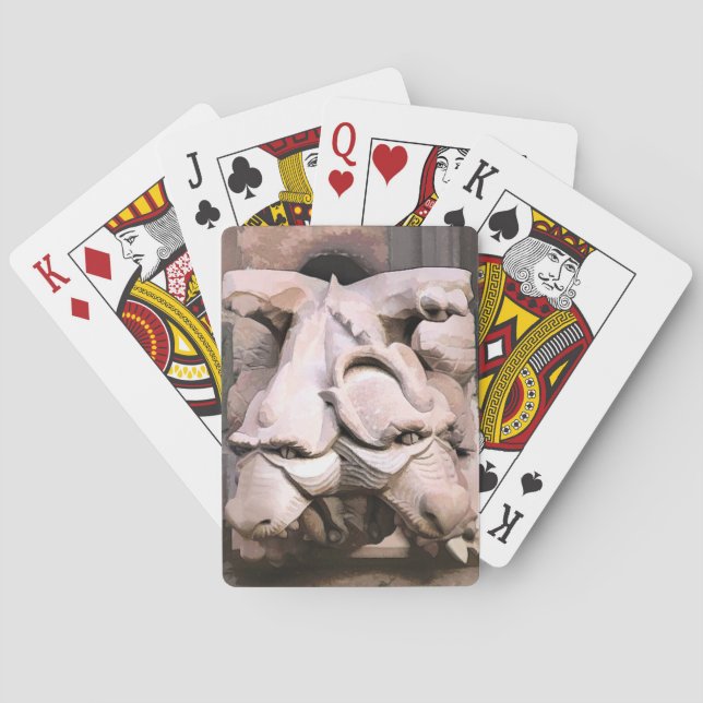 GARGOYLES PLAYLES CARDS CASINOKORT (Baksidan)