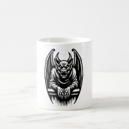 Gargoylillustration Mugg