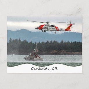 Garibaldi, OR Kusten-vaktkort Vykort