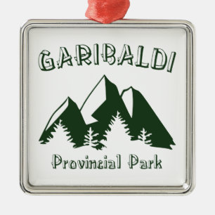 Garibaldi Provincial Park Julgransprydnad Metall