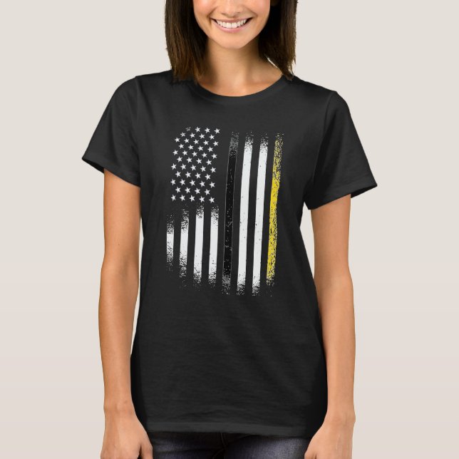 Garifuna American Patriot Grown Country USA Flags  T Shirt (Framsida)