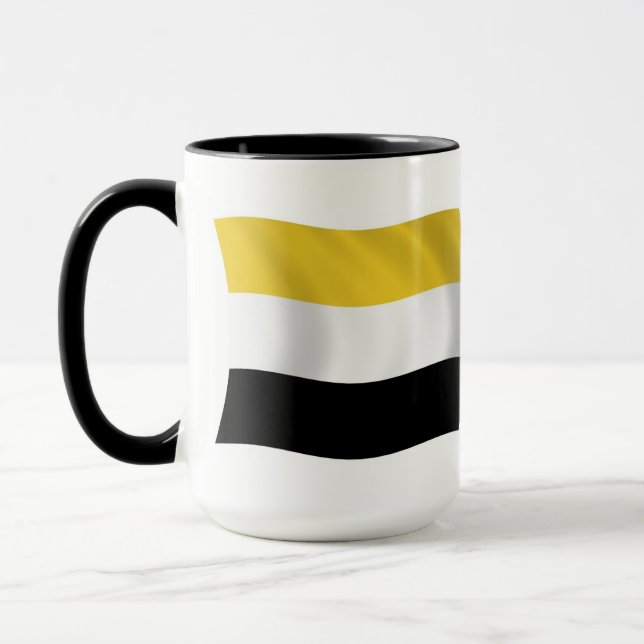 Garifuna Flagga Mugg (Vänster)