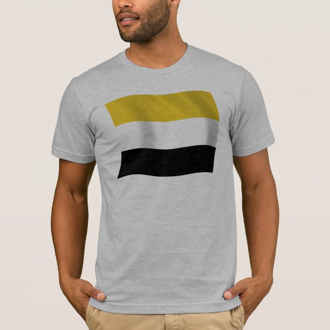 Garifuna Flagga Shirt Tee Shirt (Framsida)