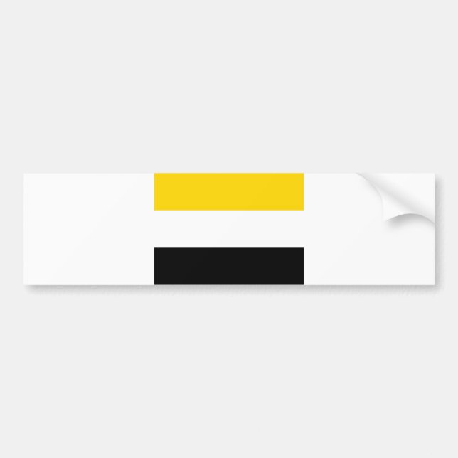 Garifuna folk etnisk flagga Arawakan Bildekal (Framsidan)