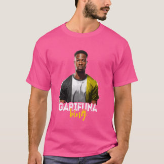 Garifuna Kung Manar Guatamela Flagga Black H T Shirt