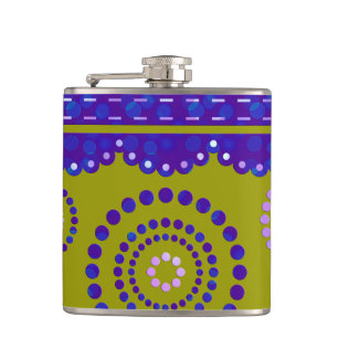 Garland ARTdeco violett blå + din bakgrundsfärg Fickplunta