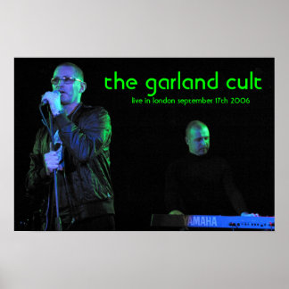 Garland Cult>live Poster