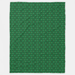 Garland Grönt Fleece Blanket (3 storlekar) i mella