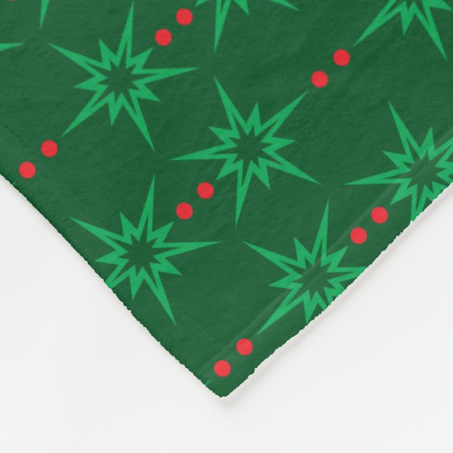 Garland Grönt Fleece Blanket (3 storlekar) i mella (Hörn)