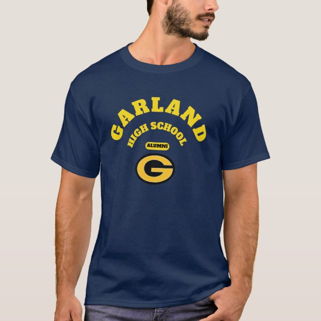 Garland High School Alumni T-Shirt (Framsida)